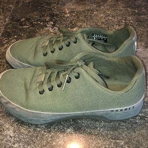 NoBull Army Green Canvas Trainer